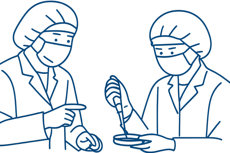 先輩と後輩、品質管理の話。