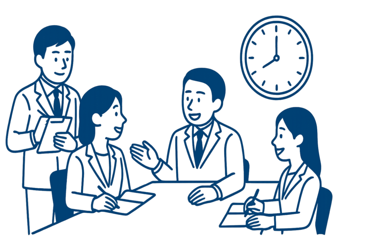 営業課の１日の流れ